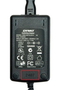 DYMO Recalls Power Adapters Sold with DYMO Printers Due to Burn Hazard  